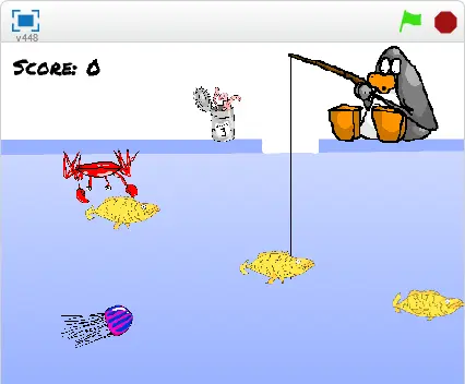 Club Penguin Ice Fishing