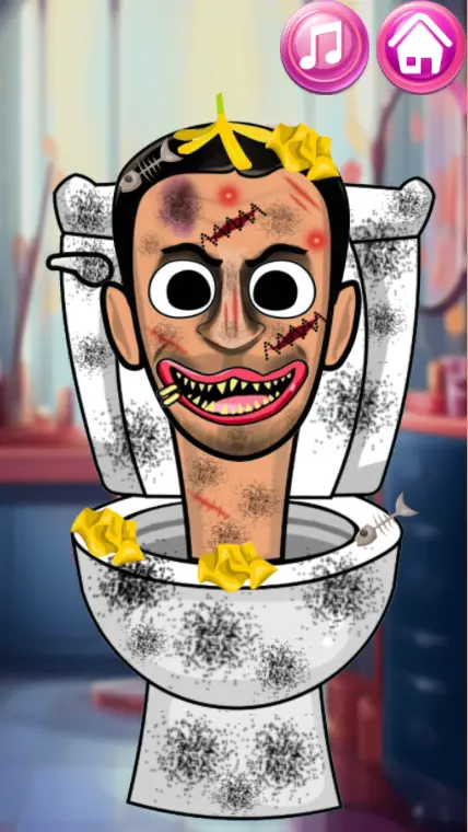 Skibidi Toilet: Make up Salon Playtime