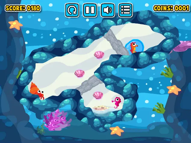 Seahorse Bubble Escape