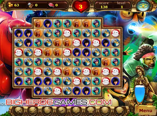 Big Hero 6 Rome Puzzle