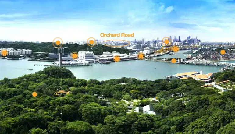 Singapore Tiger Sky Tower NORTH View
