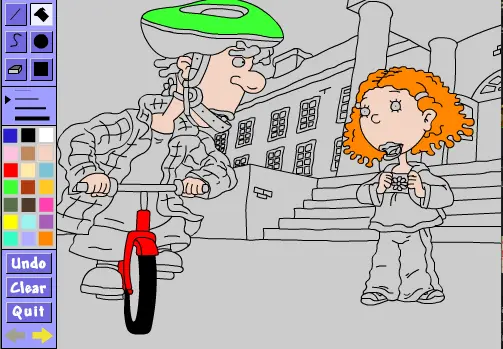 As Told by Ginger Coloring Book