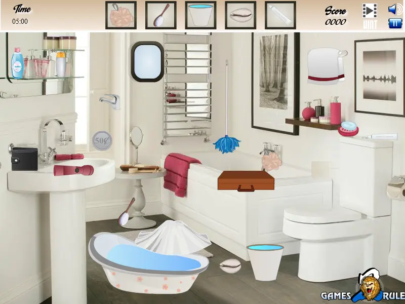 Messy Bathroom