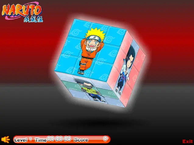 Naruto 3D Magic Cube