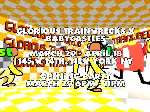 Glorious Trainwrecks x Babycastles