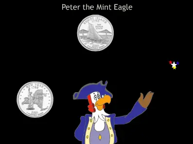 Peter The Mint Eagle Clip