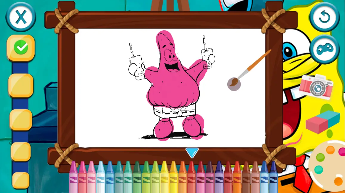Sponge Bob Coloring