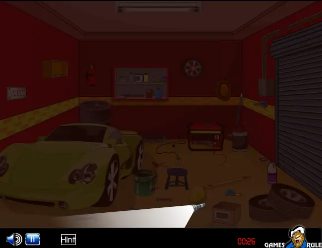 Live Escape: Garage Room