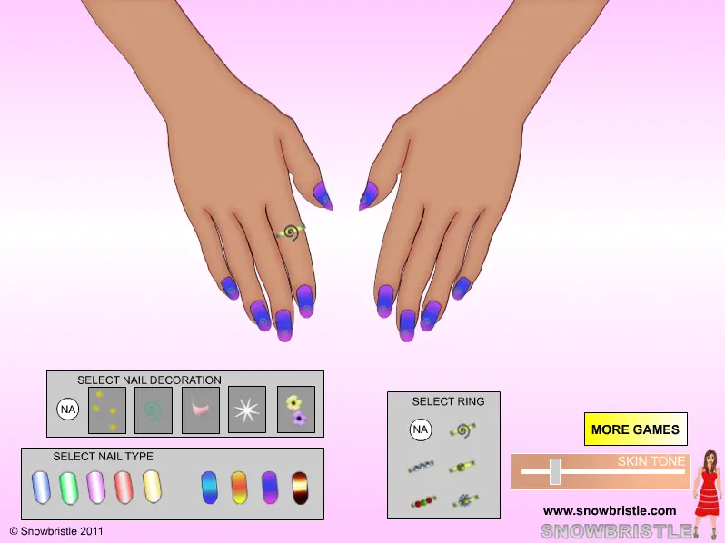 Decorate Hands and Nails