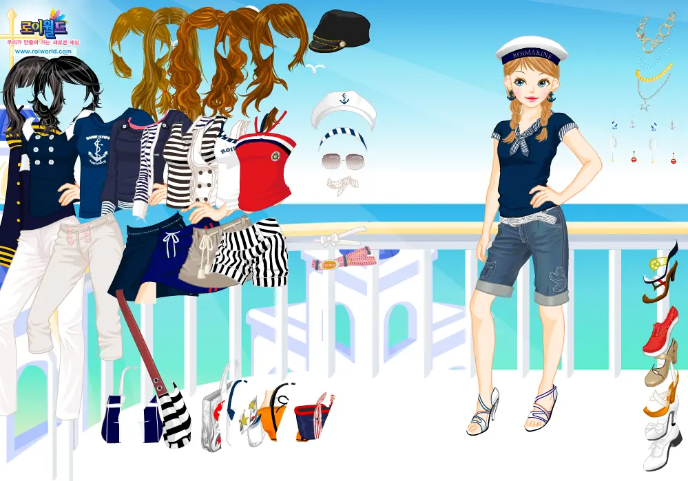 Roiworld Navy Girl