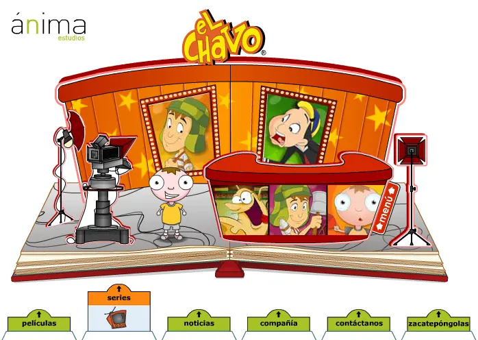 Ánima Estudios Website
