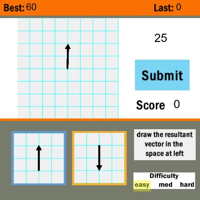 Vector Guessing Game
