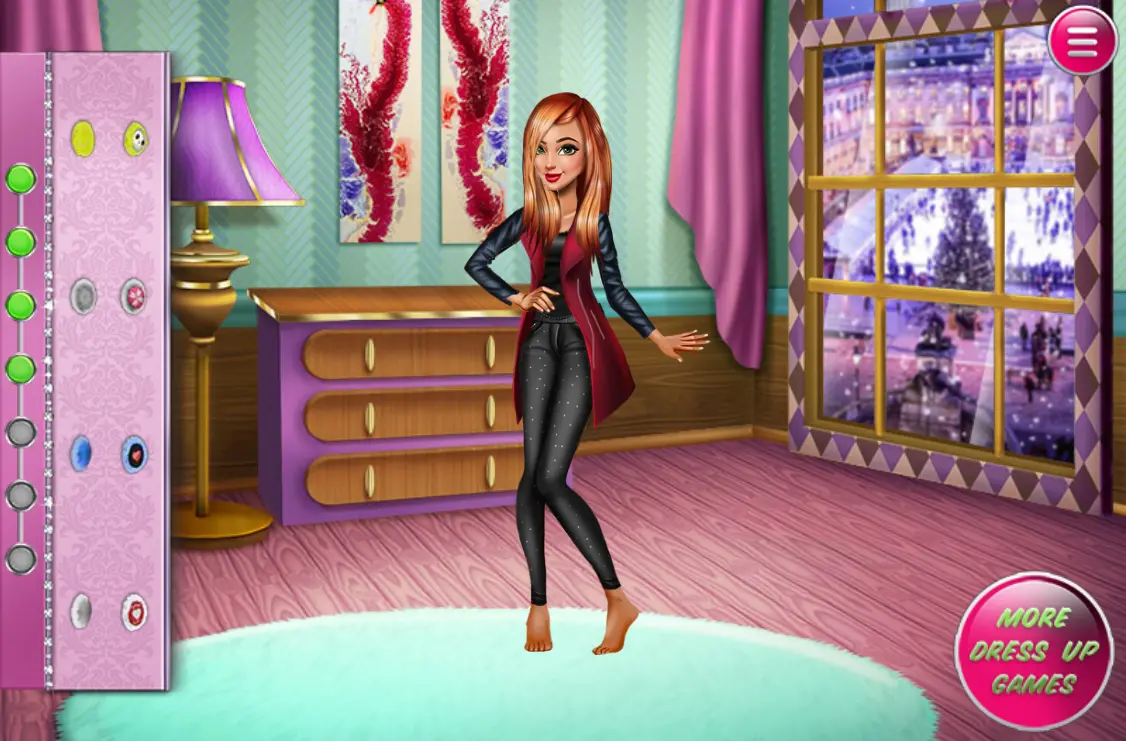 Tris Winter Fashion Dolly Dress Up