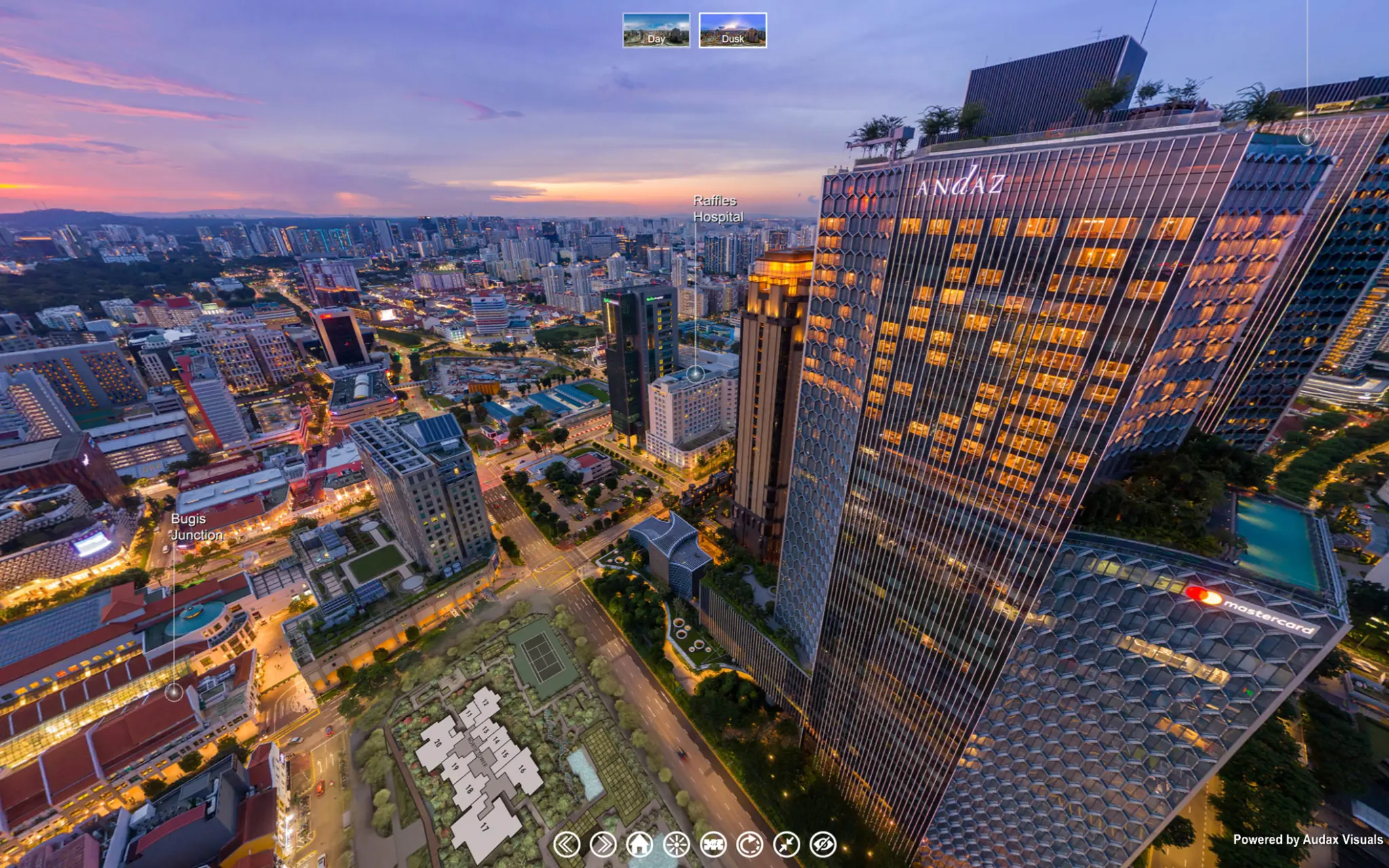 Midtown Modern 360 Sky View