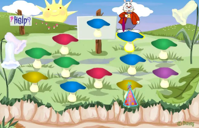 White Rabbit's Hurry Scurry Game