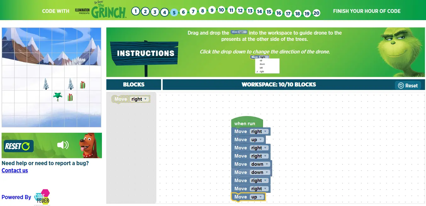 Dr Seuss' The Grinch: Hour of Code