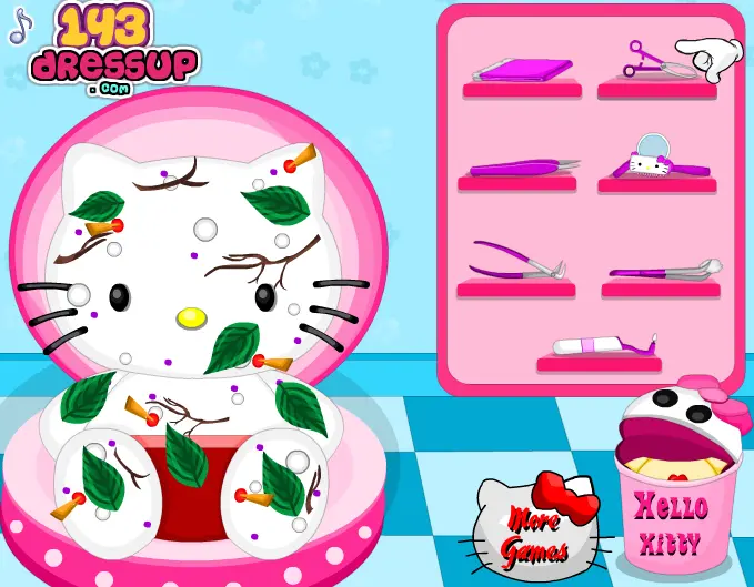 Messy Hello Kitty Care