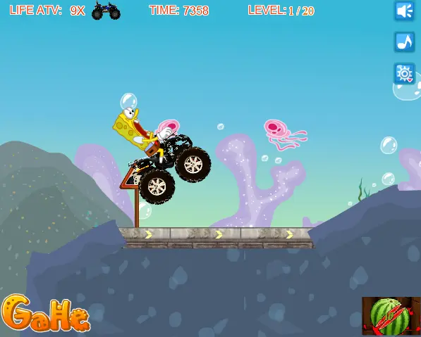Spongebob Underwater ATV