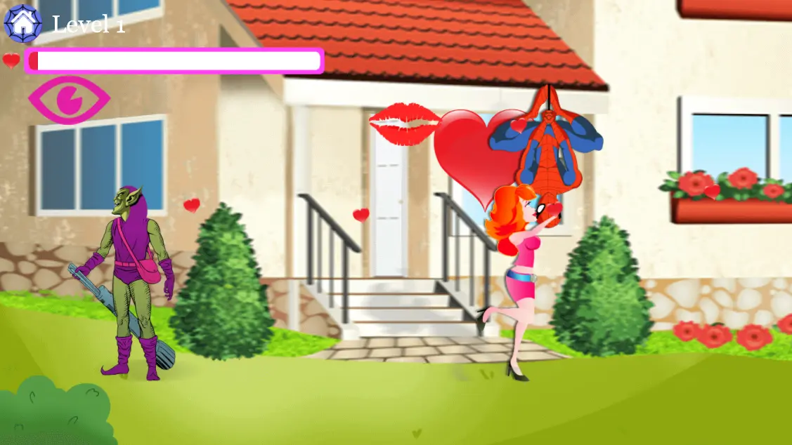 Spiderman Kiss