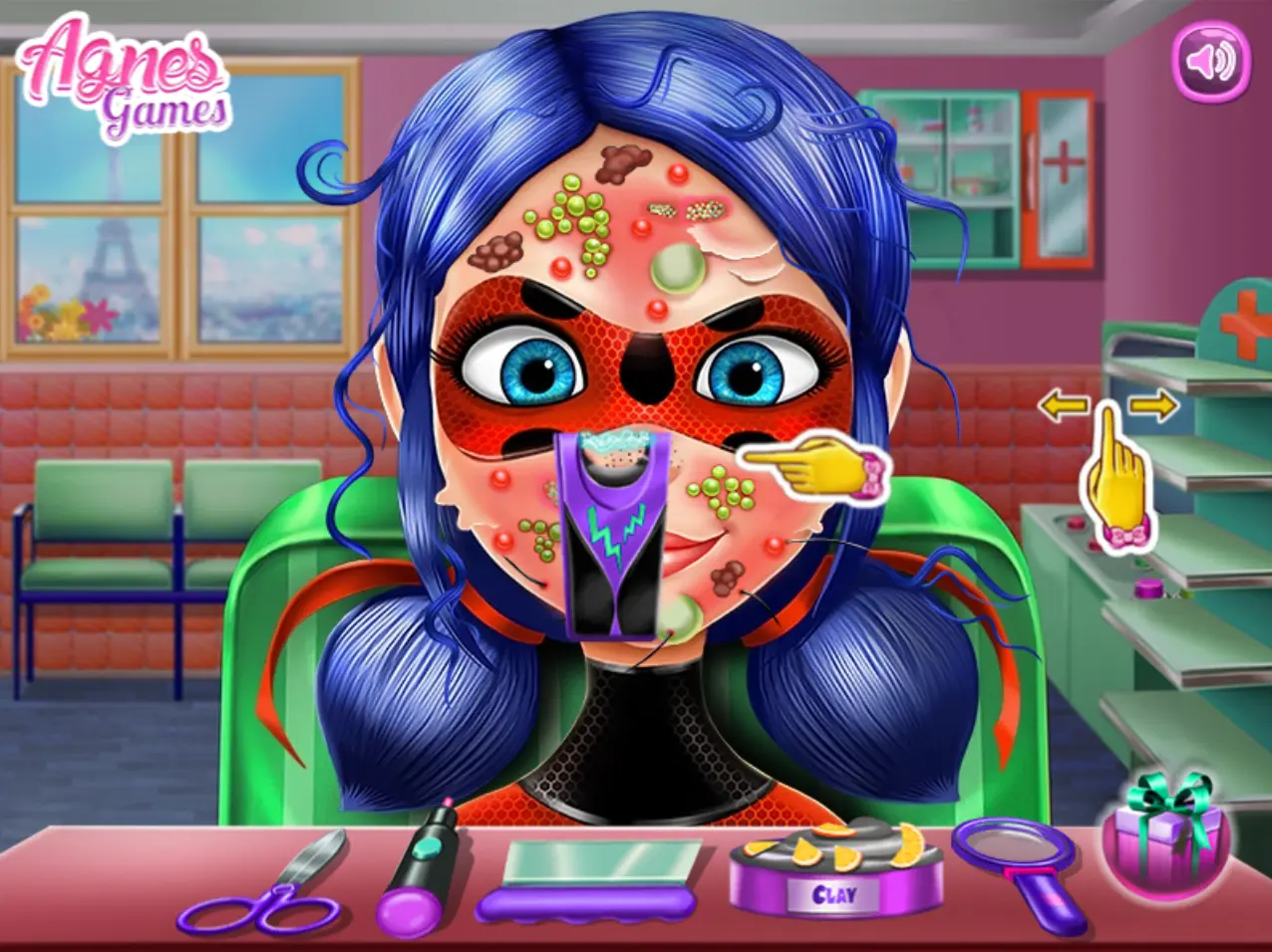 Dotted Girl: Skin Doctor