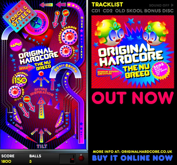 Original Hardcore Pinball