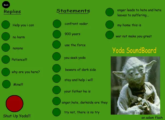 The Ultimate Star Wars Sound Board