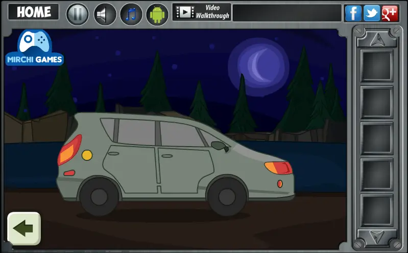Moon Light Forest
