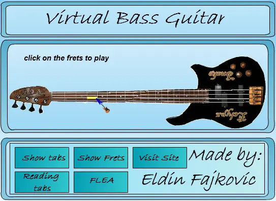 Virtual Bass Guitar