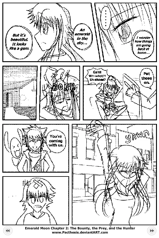 Emerald Moon Chapter 2: The Bounty, the Prey, and the Hunter