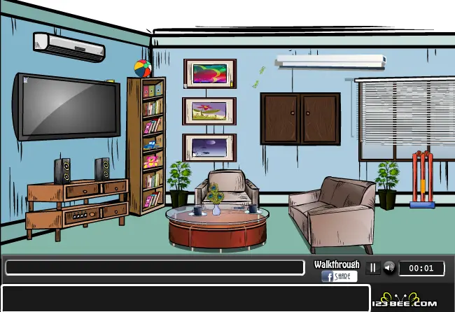 Modern Living Room Escape