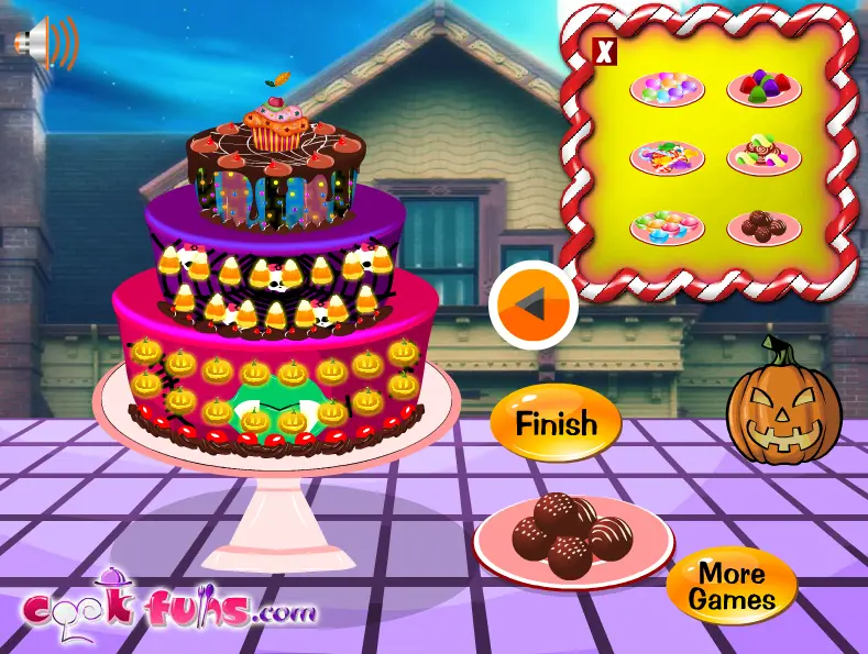 Halloween Cake Decoration