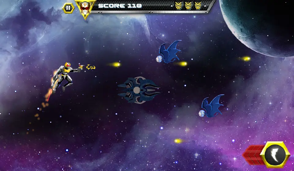 Power Rangers Megaforce: Robo Knight Flight Fight