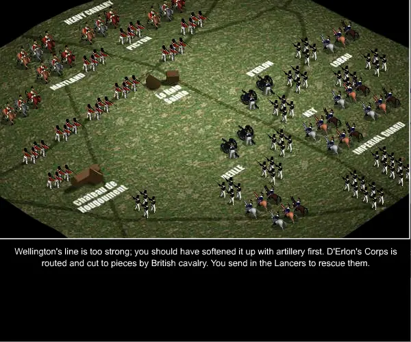 The Battle of Waterloo Game