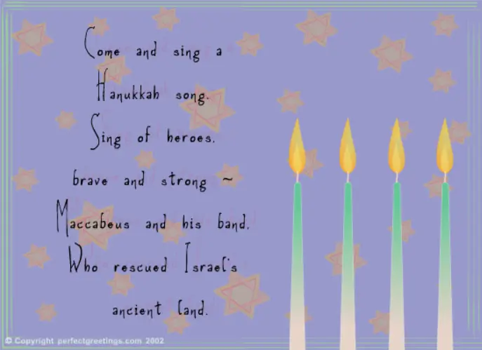 Song of Hanukkah