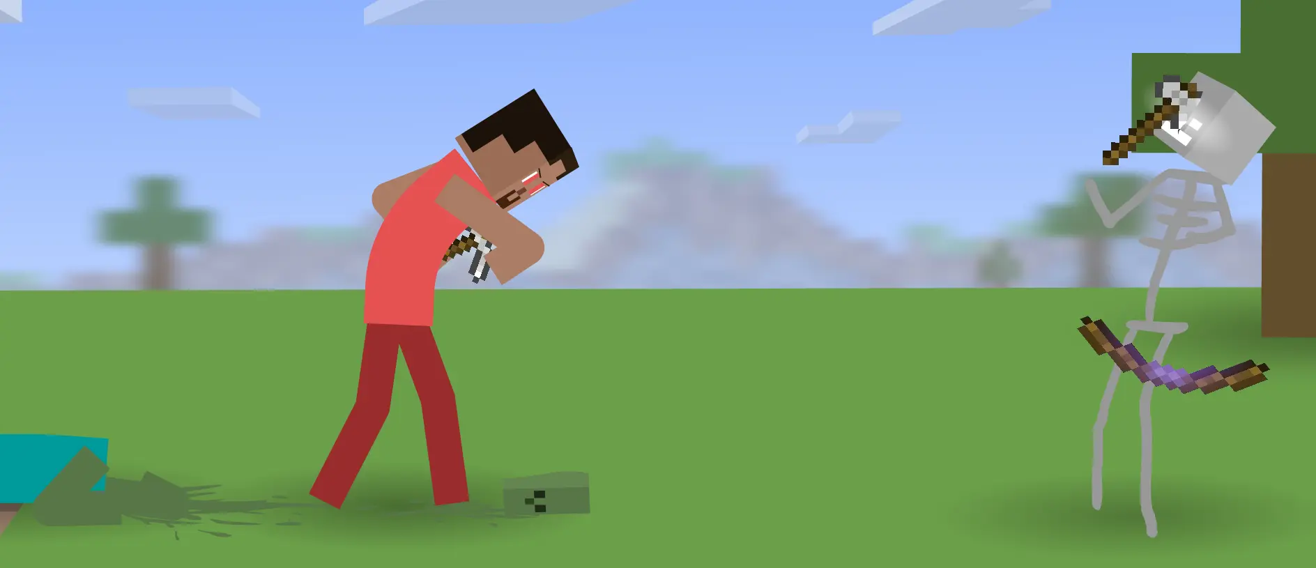 Minecraft: Stickman Showdown