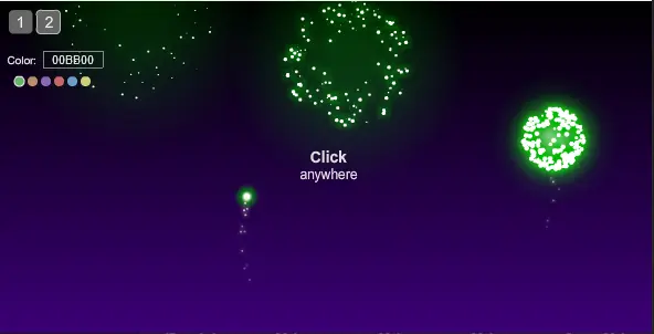 Make Fireworks