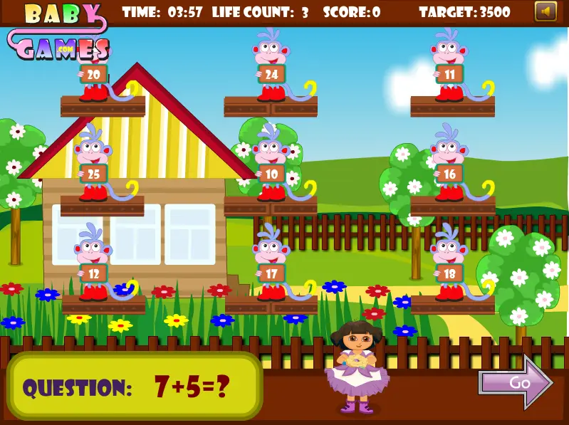 Dora Boots Fun Maths