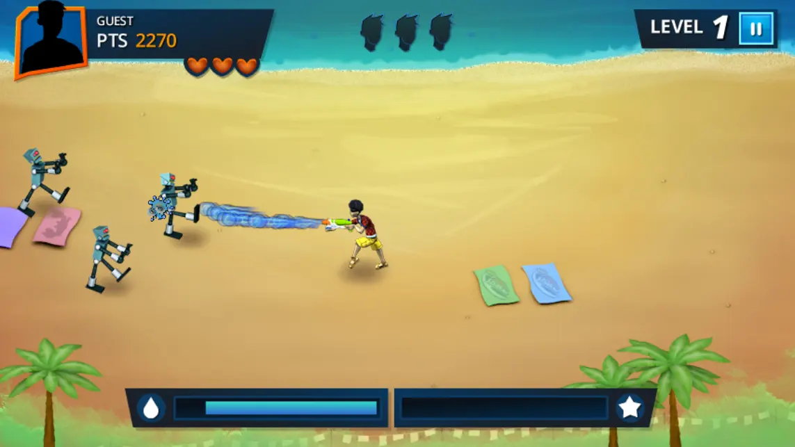 Nerf Super Soaker: Beach Bot Invasion