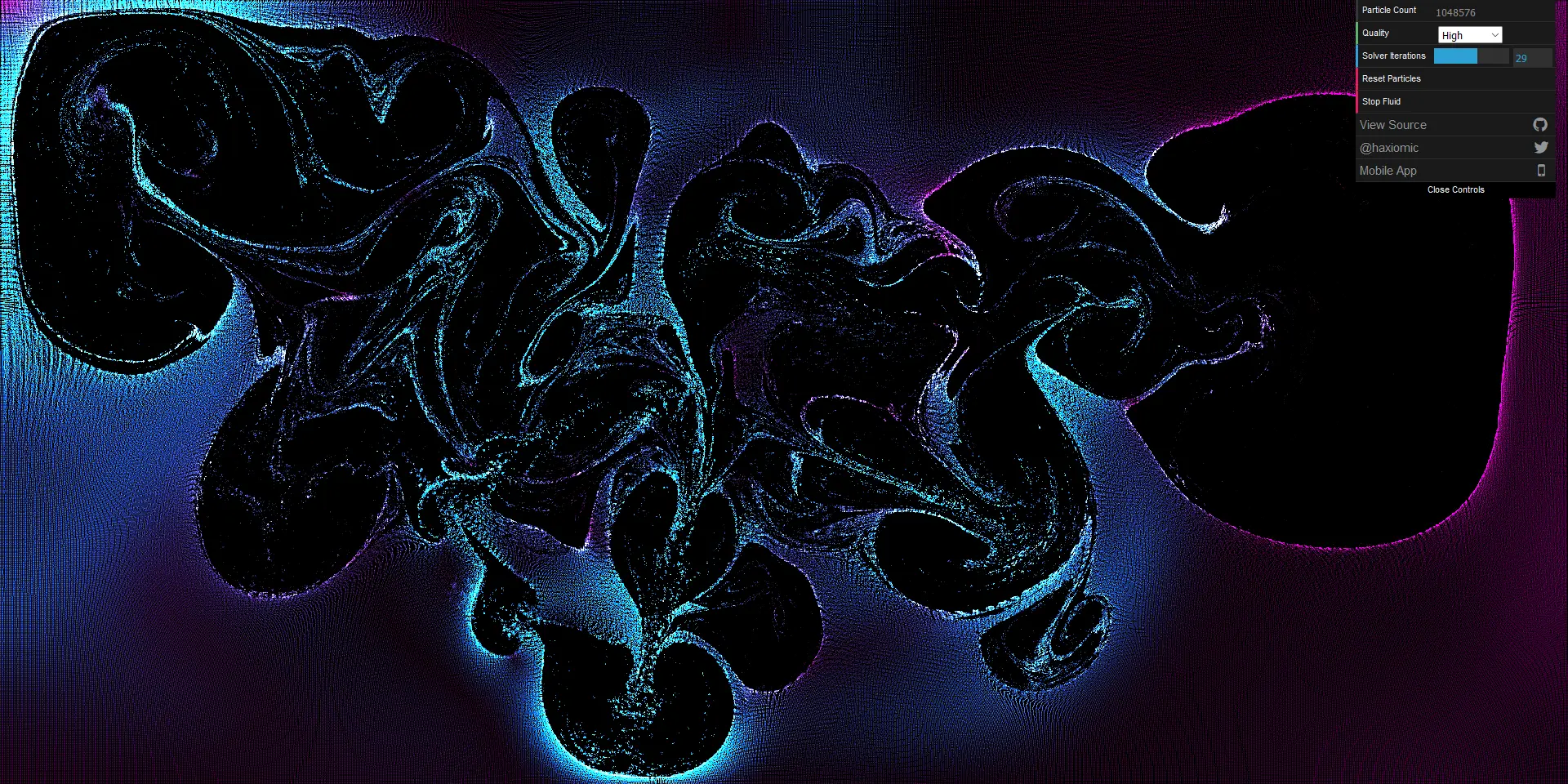 WebGL Fluid Experiment