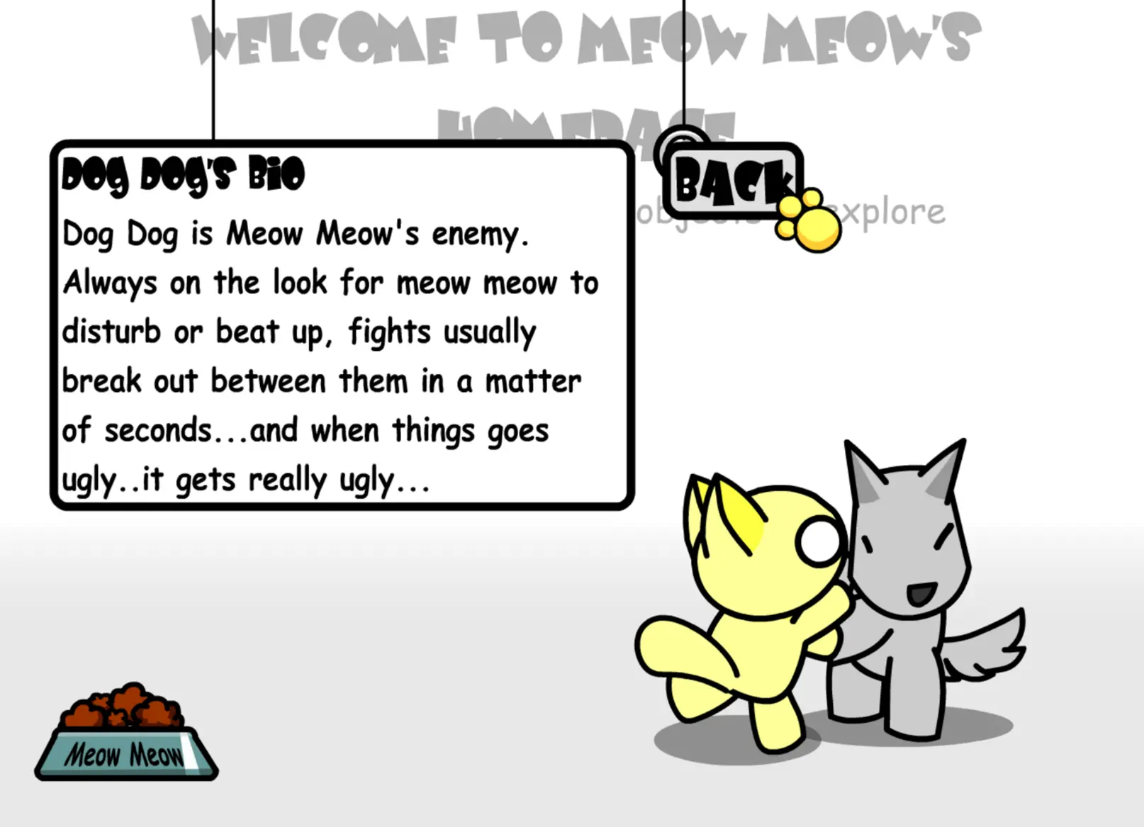 Meow Meow Website