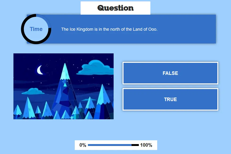 Adventure Time: Ice Kingdom Quiz