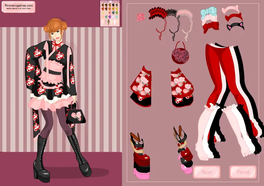 Wa Lolita Dress Up Game