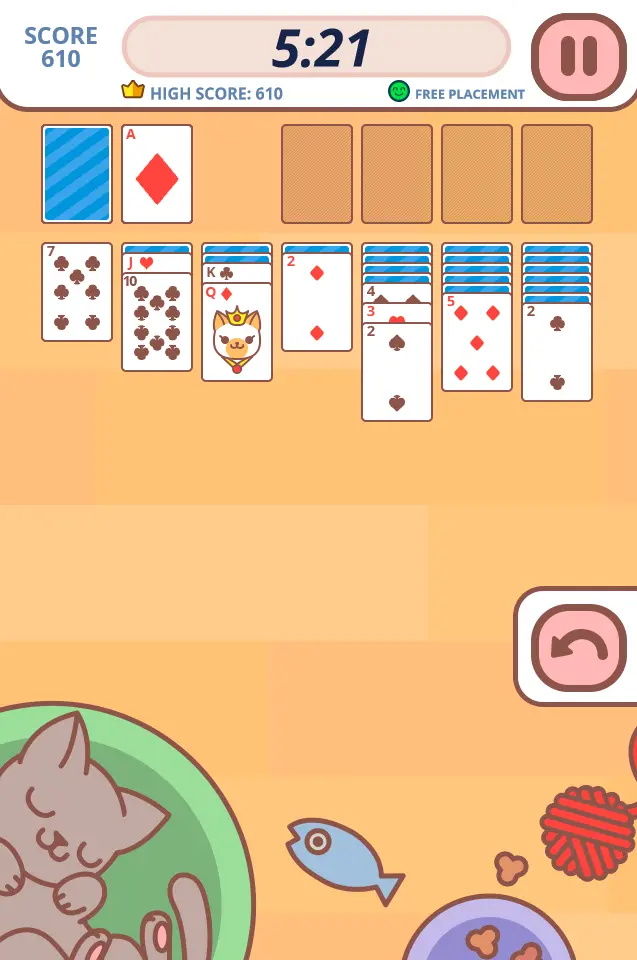 Cute Kitten Solitaire