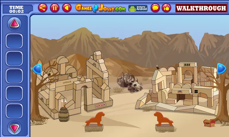 Camel Escape From Desert