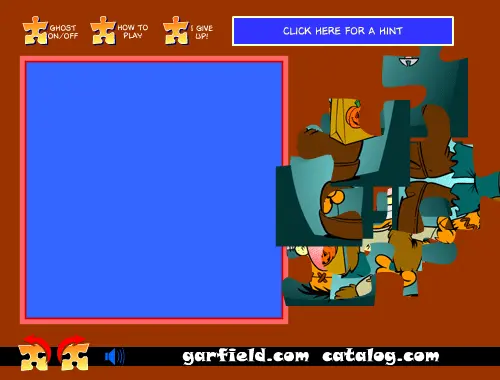 A Garfield Jumbled Jigsaw: Halloween Puzzle