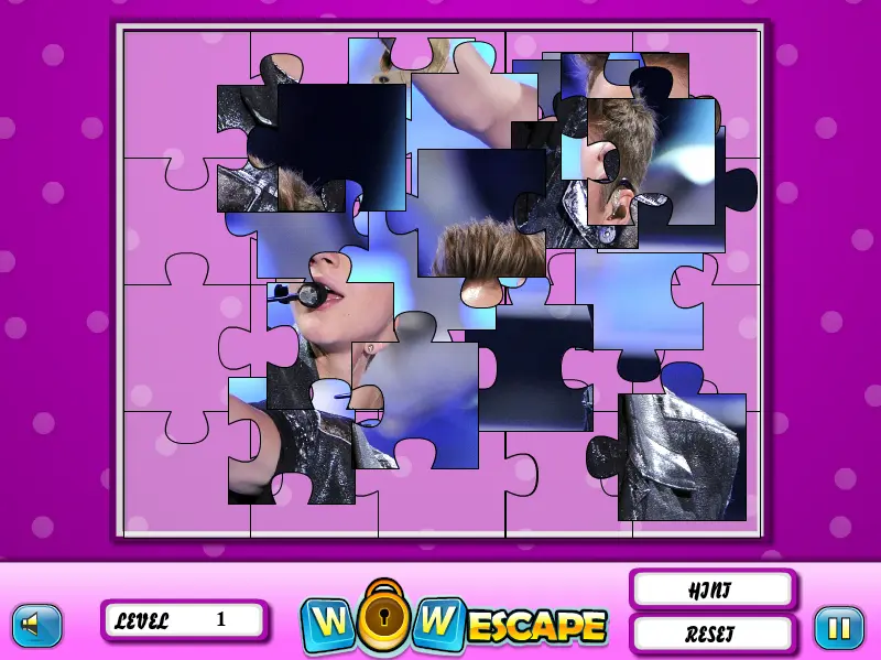 Wow Justin Bieber Jigsaw Puzzle