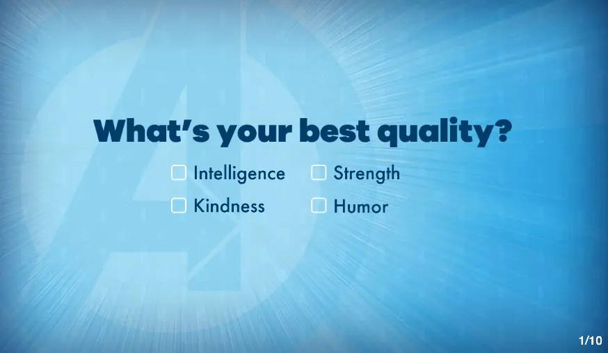 Which Marvel Avenger Are You?