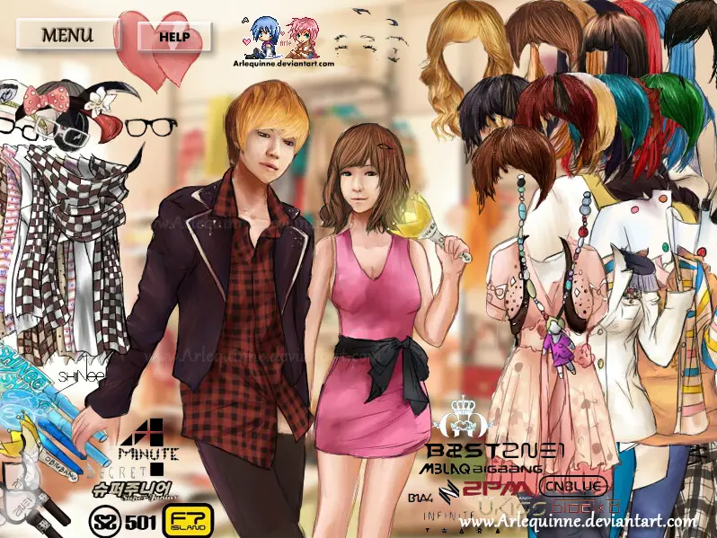 Korean Pop Dress Up