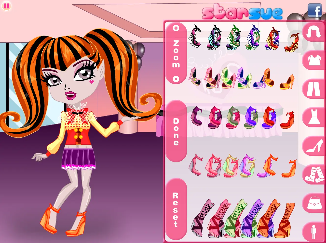 Monster High: Chibi Draculaura Dress Up