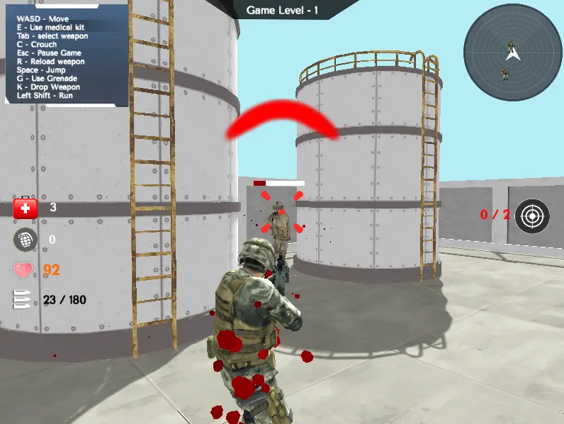 Player vs Zombie